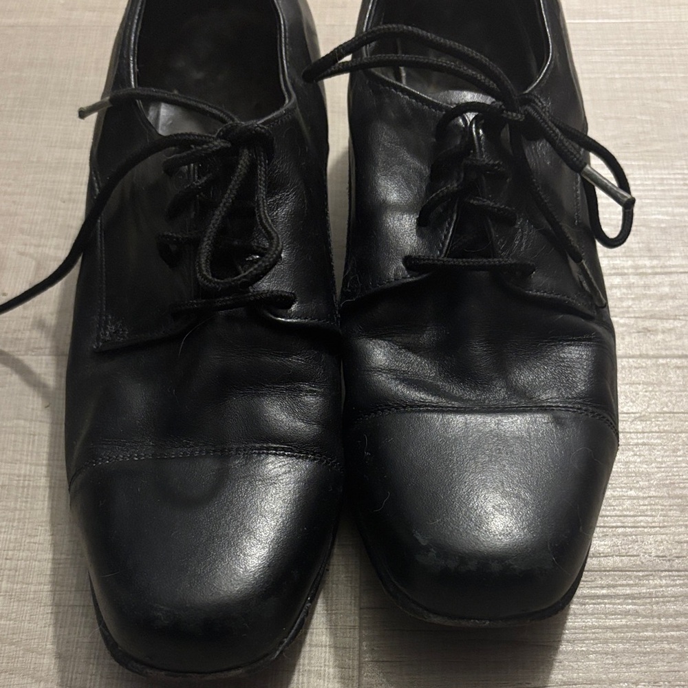 Classic Black Men's Dress Shoes